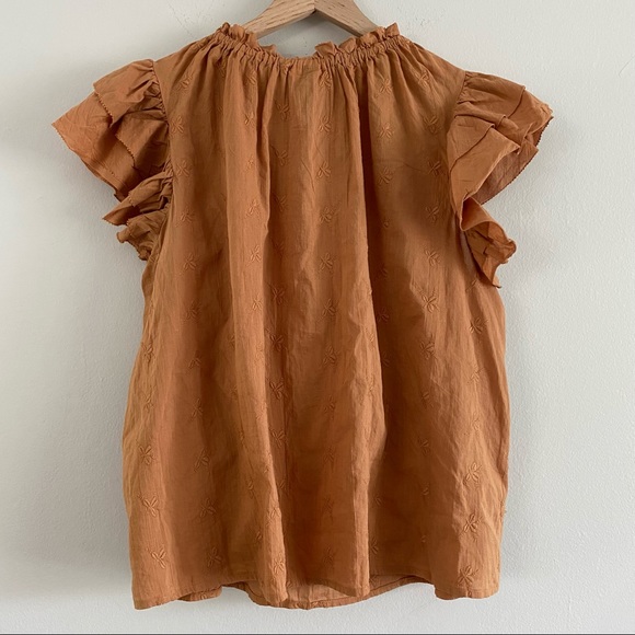 Universal Thread Flutter Sleeve Top Size XL - Picture 4 of 5